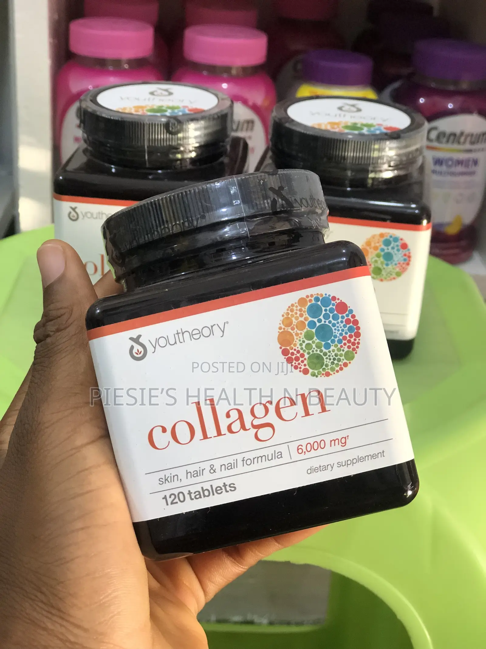 Youtheory Collagen With Vitamin C, Capsules, 120s