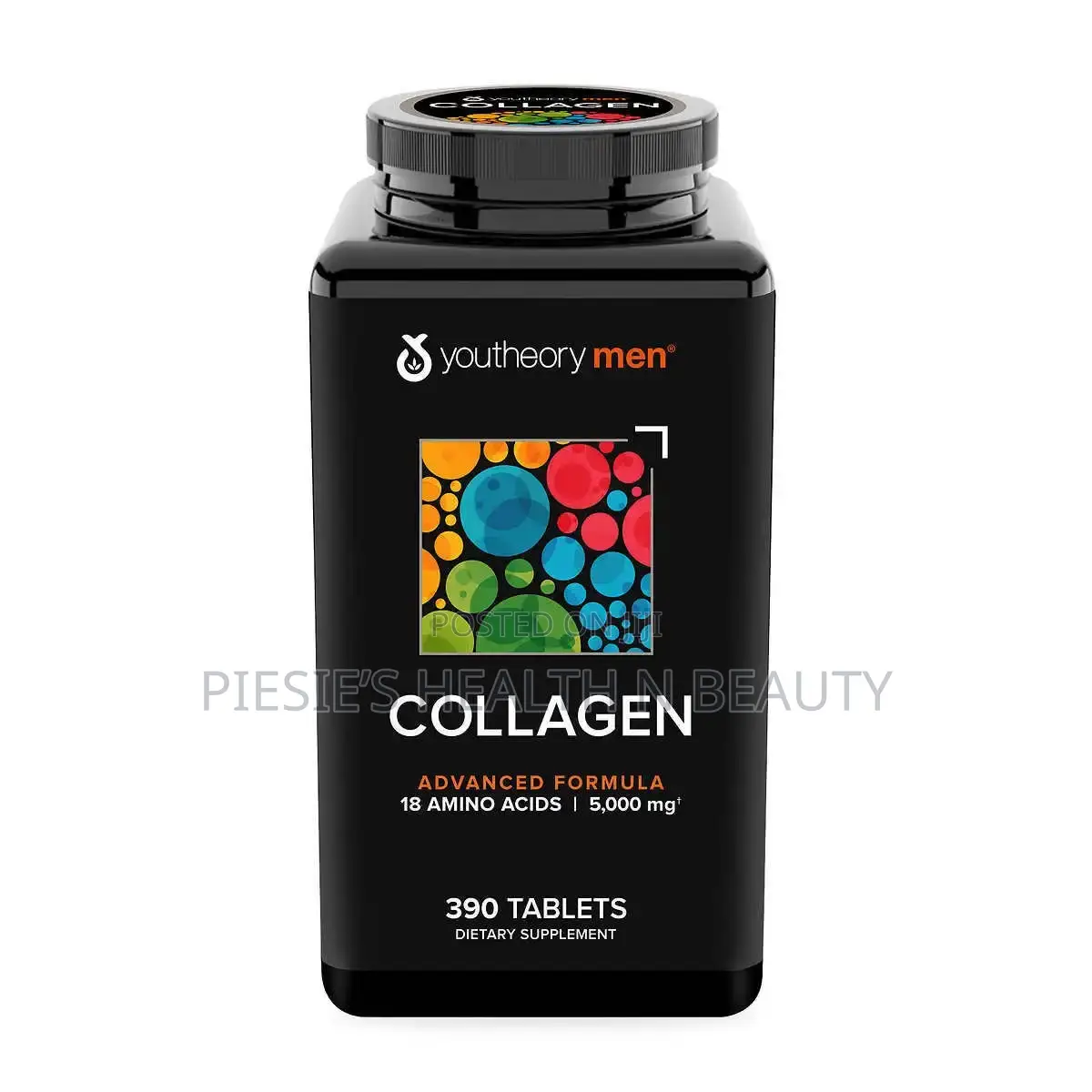 Youtheory Collagen for Men With Biotin, Vitamin C 390s
