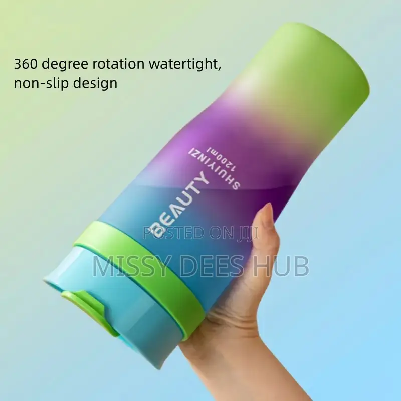 Colorful Cup + Straw