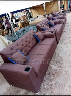 Quality Utv Sofa Set With Cup Holders ( Free Delivery)