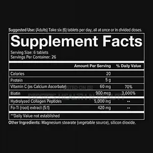 Youtheory Men Collagen Dietary Supplement, 160