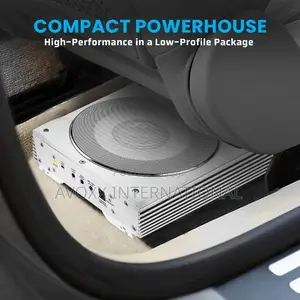 Lanzar Marine Subwoofer-8" Waterproof Amplified Bass Speaker