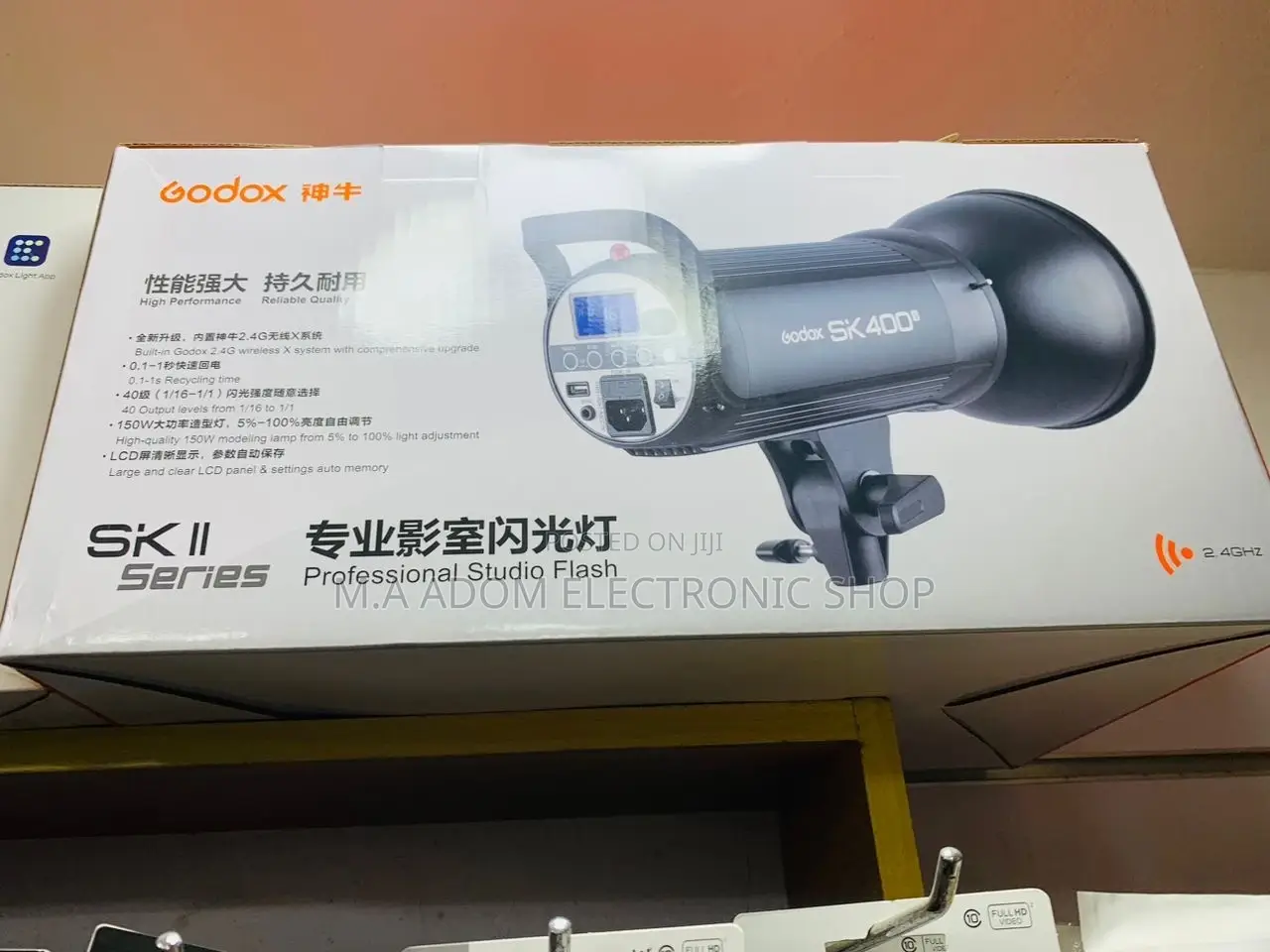 Classic Design Godox SK 400 Studio Flash Led Light.