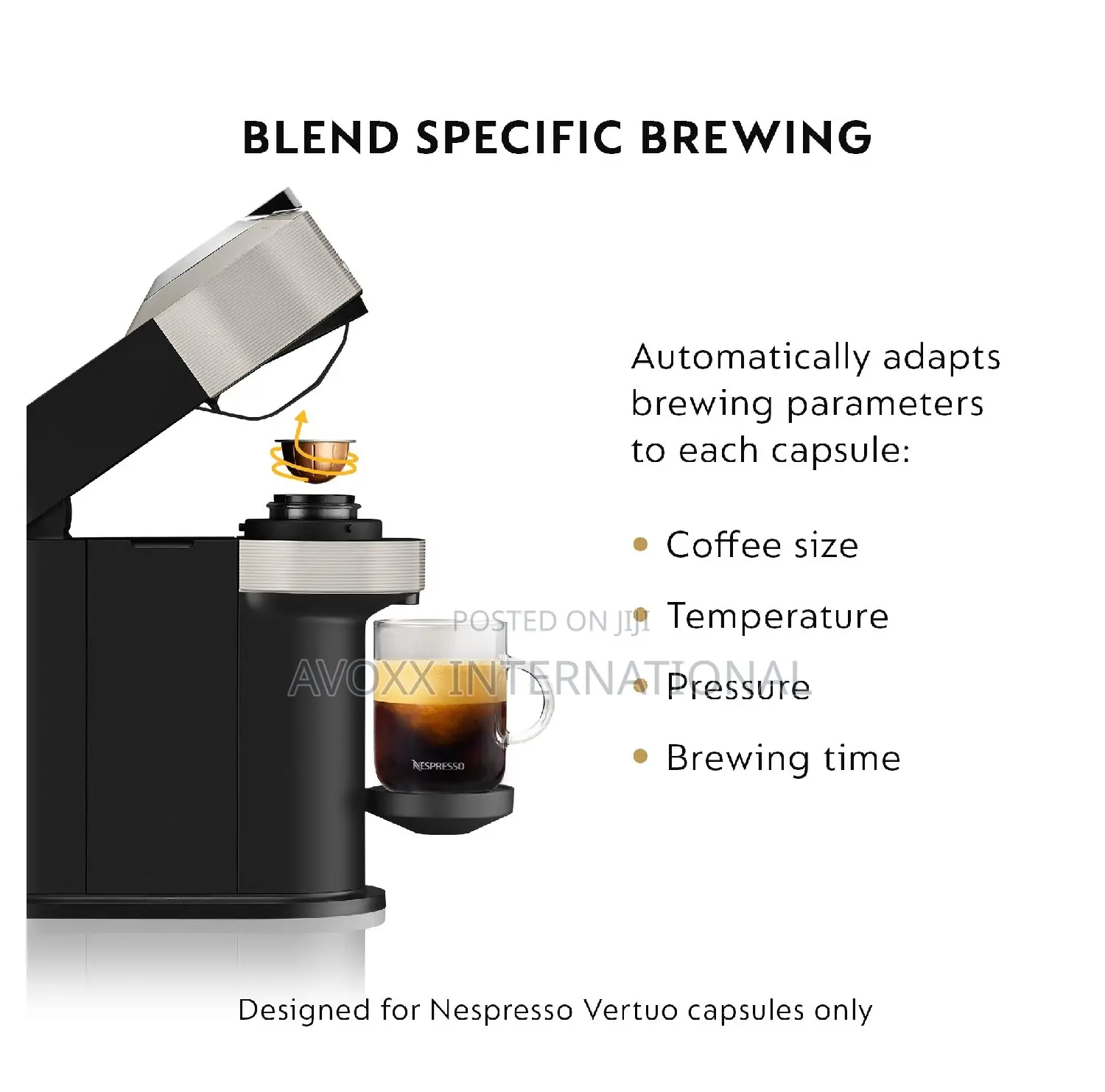 Breville Bnv52ogry Vertuo Next Coffee and Espresso Machine