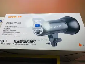 Sleek Design Godox SK 400 Studio Flash Led Light.