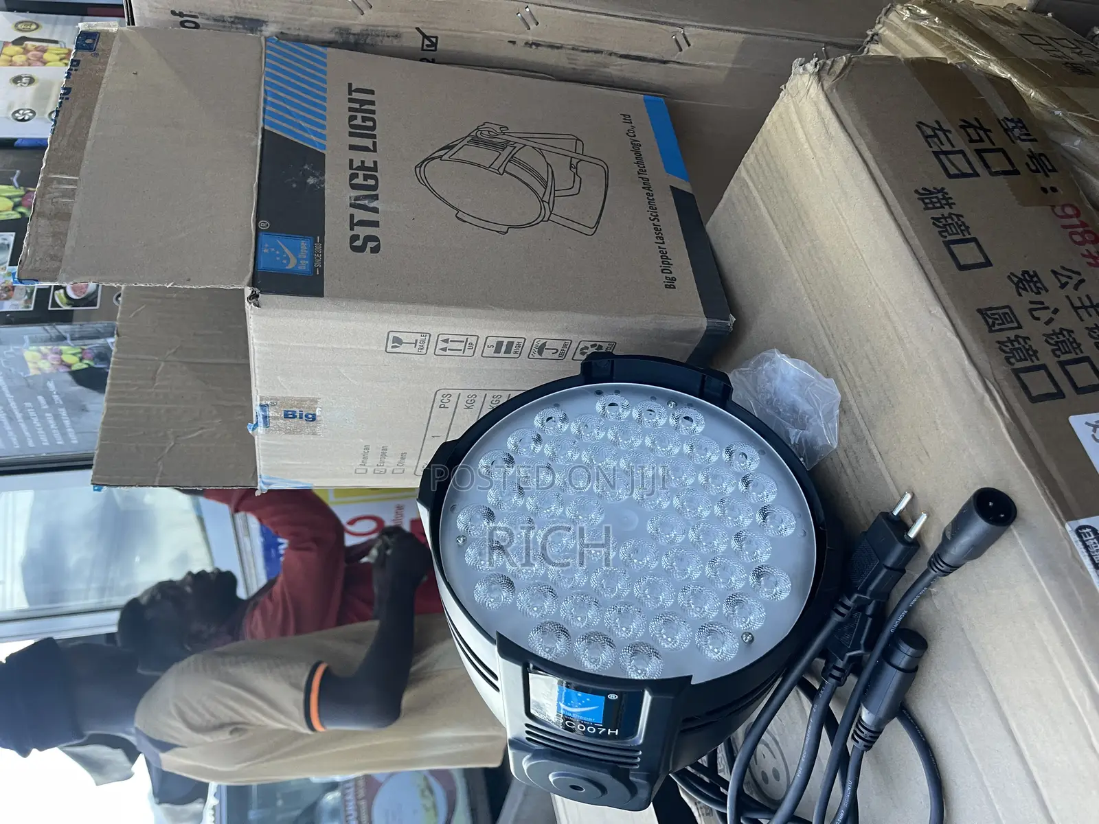 Crystal Face Stage Lights 54 Lamps at Wholesale Prices