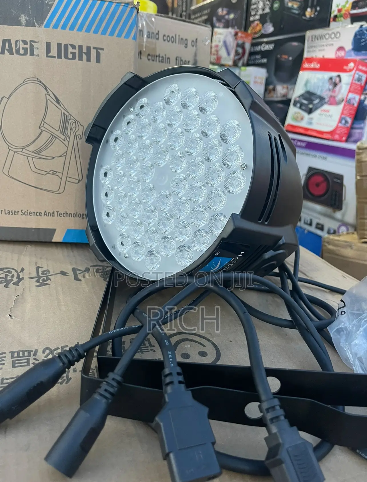 Crystal Face Stage Lights 54 Lamps at Wholesale Prices
