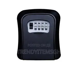New Wall Mount Key Lock Box 4 Digit Password Security Lock