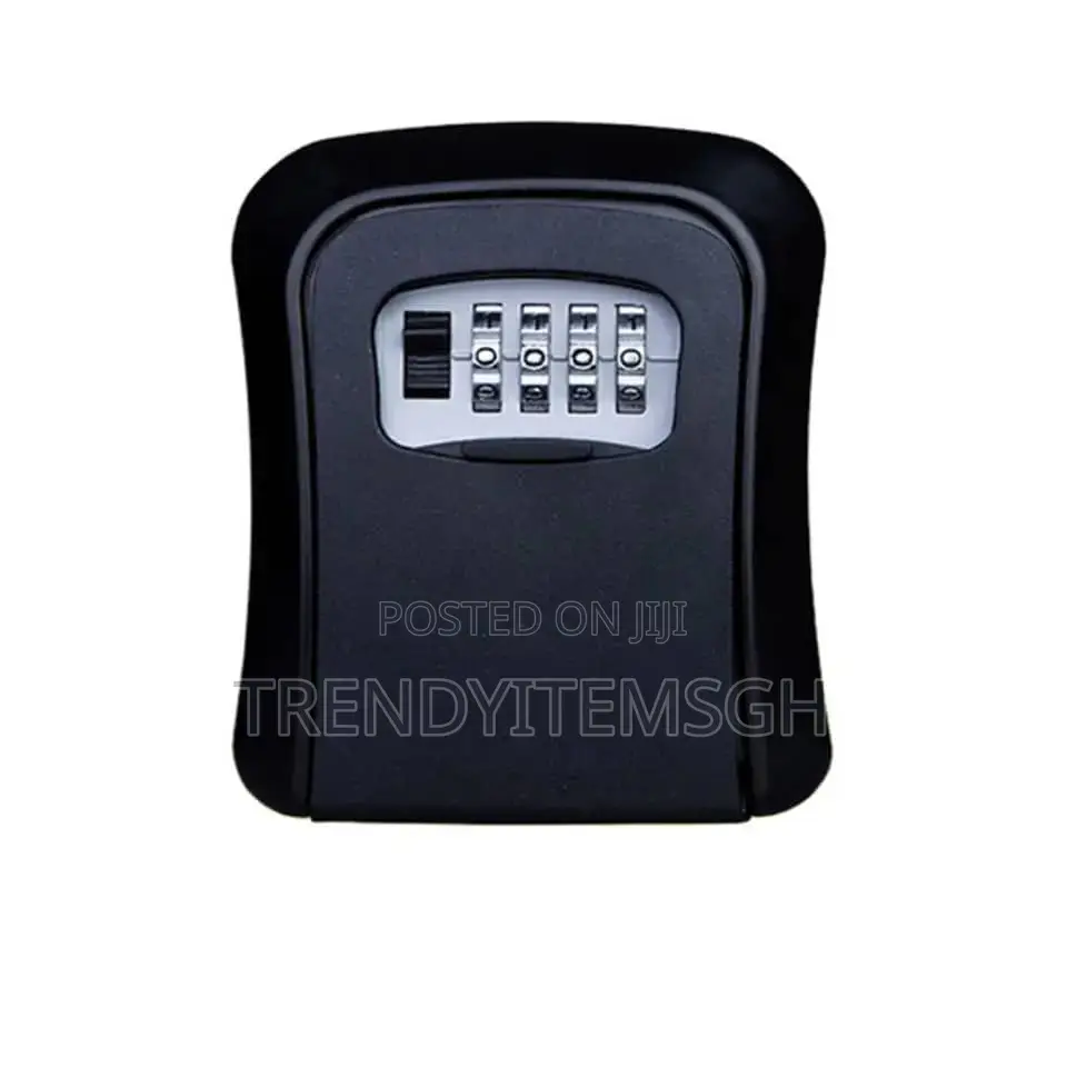 New Wall Mount Key Lock Box 4 Digit Password Security Lock