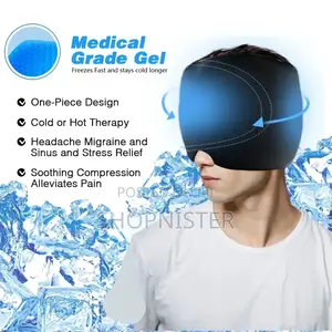 Migraine Ice Head Relief Cap Colour PINK