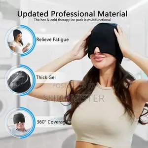 Migraine Ice Head Relief Cap Colour PINK