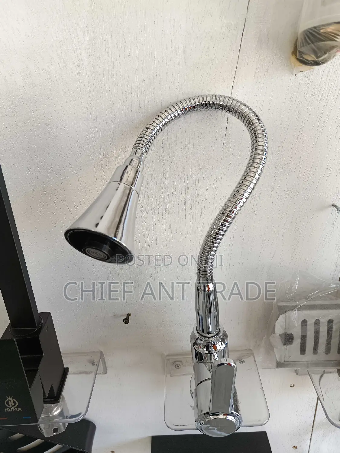 Flexible Silver Faucet / Tap