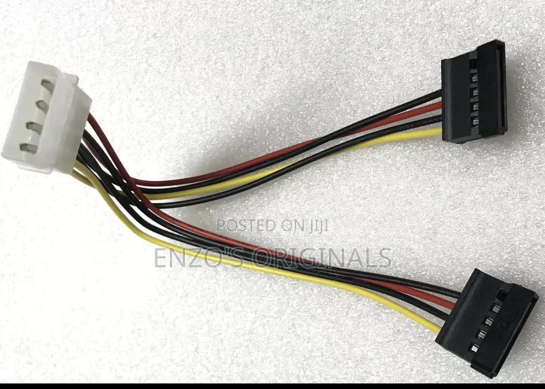 Molex to Dual SATA Power Converter