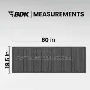 BDK-MT600 Heavy-Duty Utility Truck Bed Tailgate Mat,60"X19.5