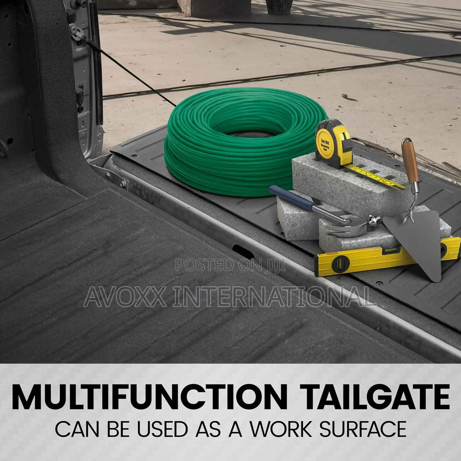 BDK-MT600 Heavy-Duty Utility Truck Bed Tailgate Mat,60"X19.5