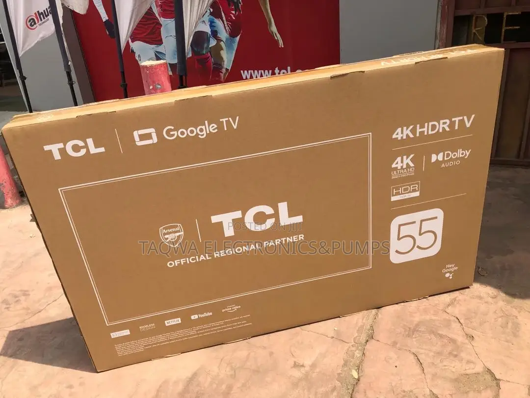 Powerful TCL 55 Smart Google Android Tv