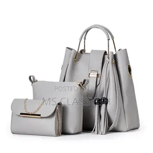 3 In1 Large Casual Bags Leather Female Shoulder Bag Ladies B