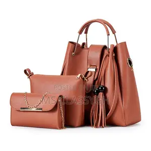 3 In1 Large Casual Bags Leather Female Shoulder Bag Ladies B