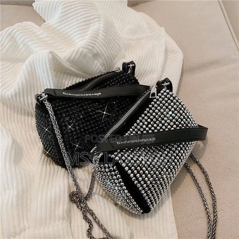 Clutch Diamond Crossbody Femme Women Luxury Leather Handbag