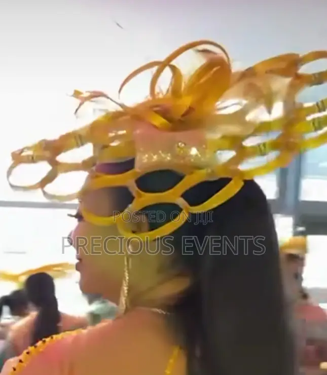 Gold N Lemon Fascinators
