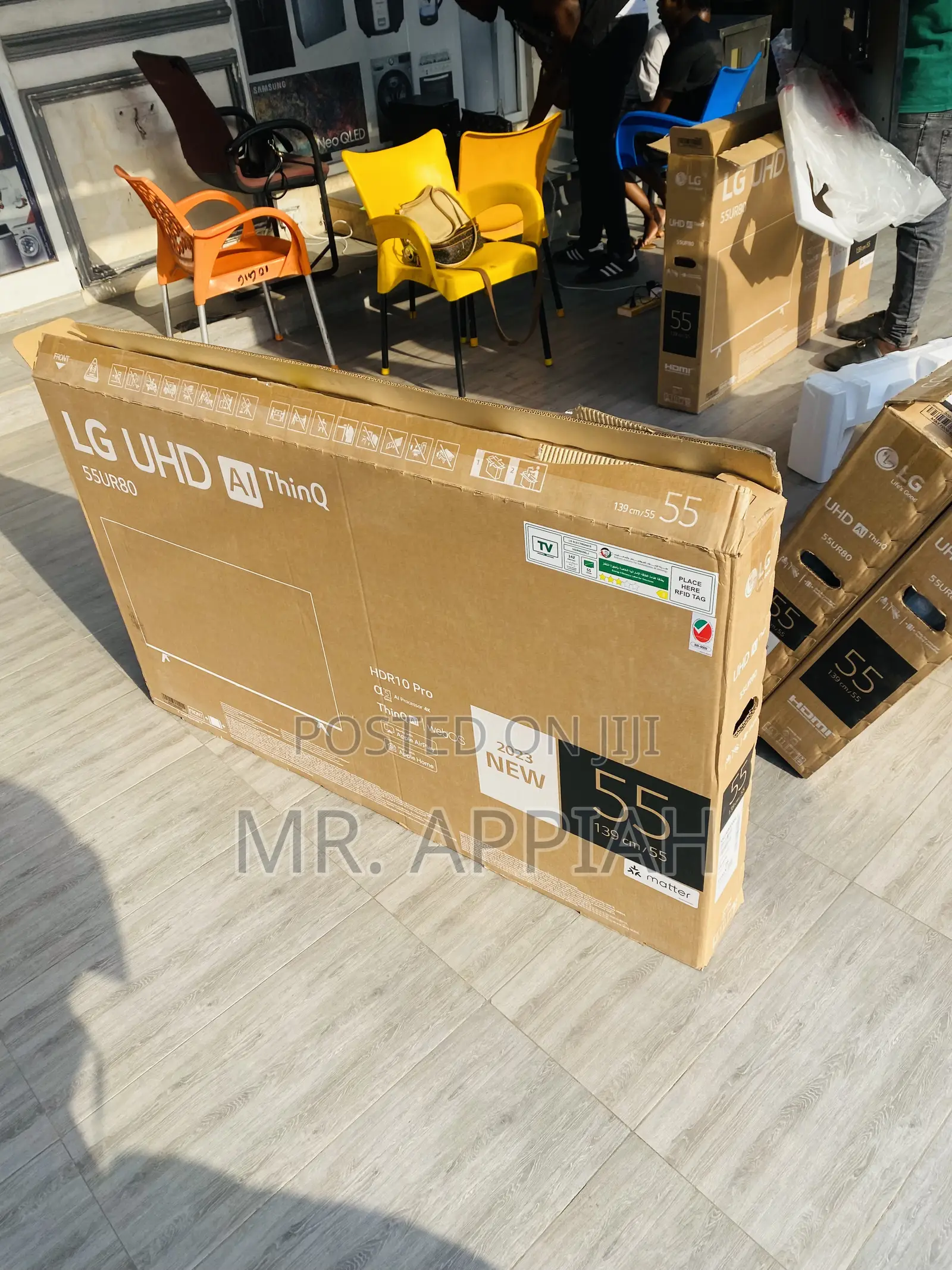 Sleek Design Lg 55uq80003 55 Inch Uhd Smart Led Tv.