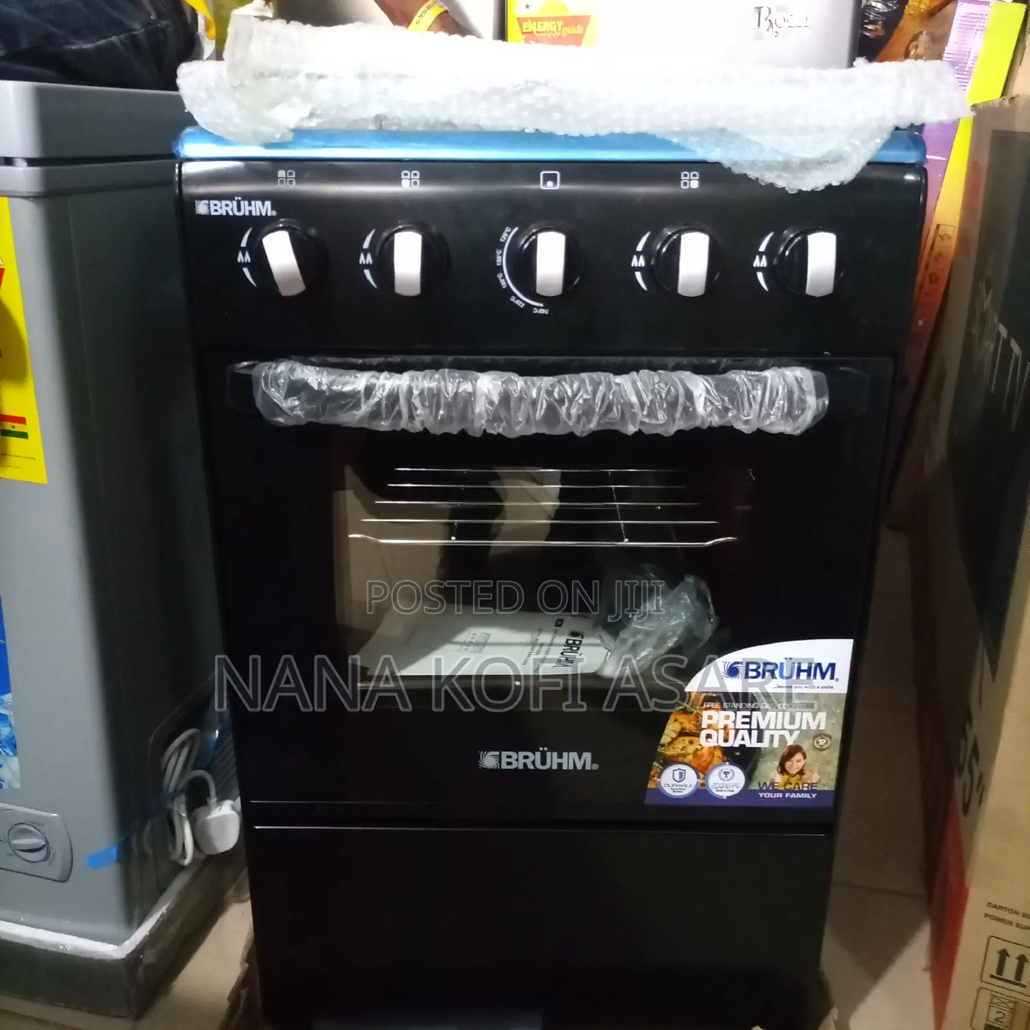 Bruhm 50X50 4burner Gas Cooker