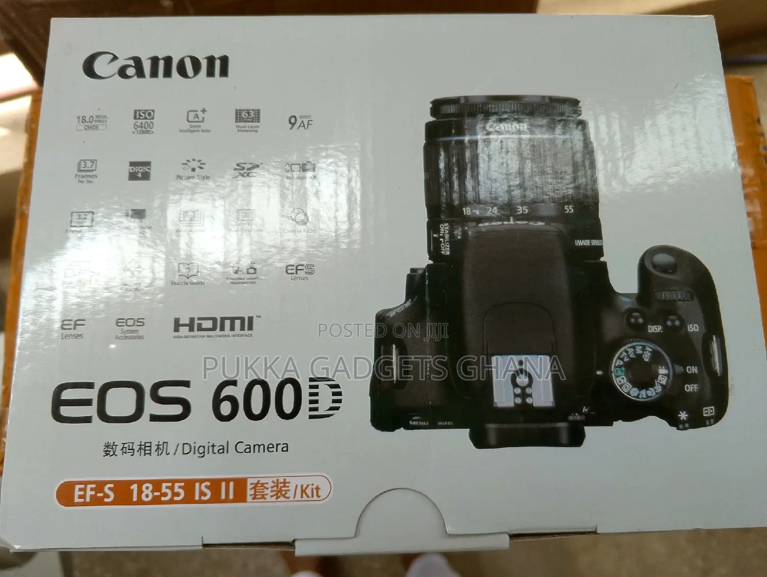 Canon Eos 600d Camera