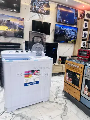 Wash and Spin Dry Washing Machine 18kg Pearl