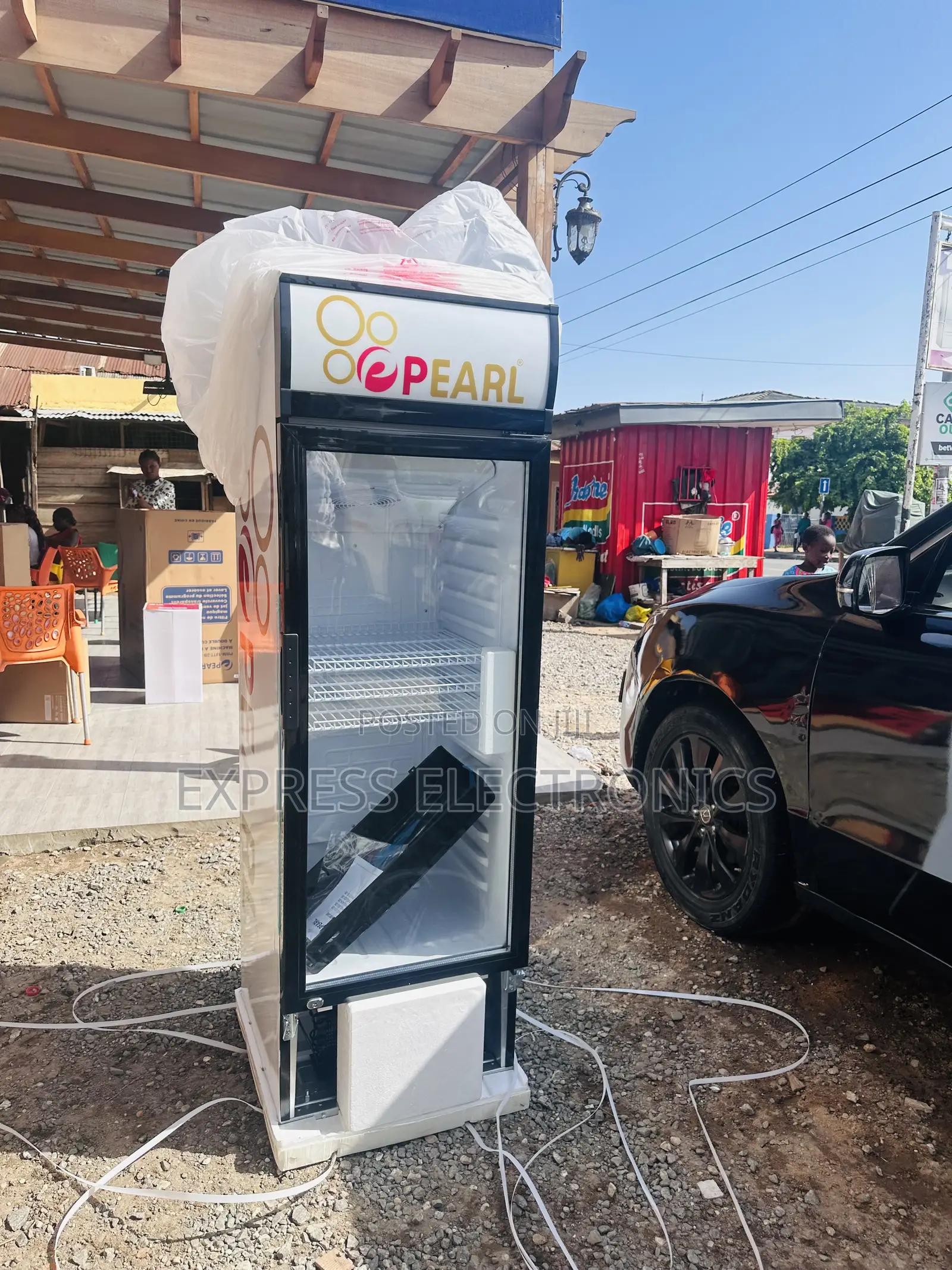 Unique Sleek PVC-730-2B Display Fridge