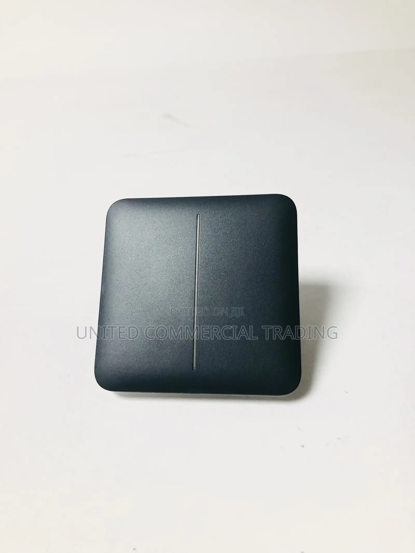 Ajax Solo Button (2-Gang Graphite)