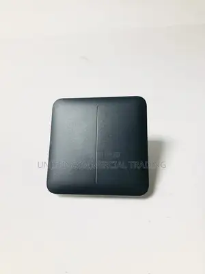Ajax Solo Button (2-Gang Graphite)