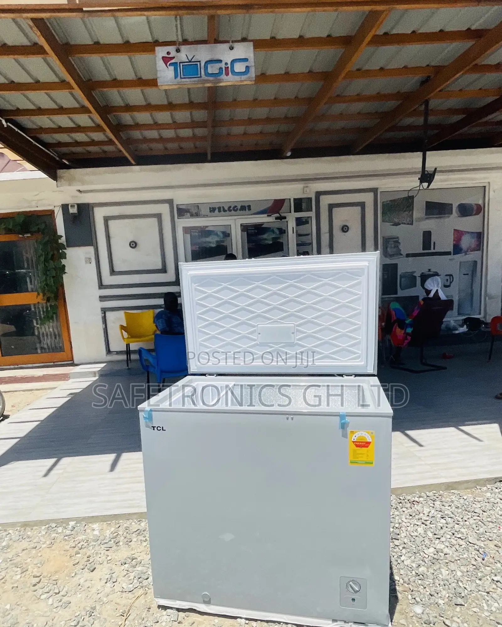 Purchase Gray Singledoor TCL 208 Electric Chestfreezer