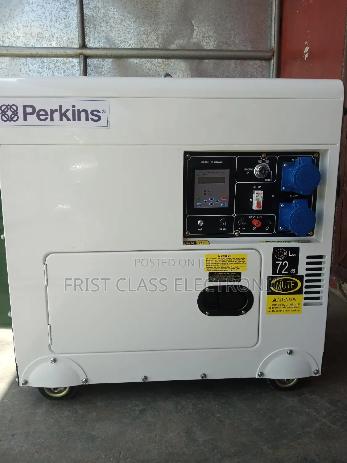 Original Perkins Generator 15kva