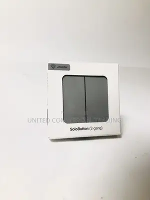 Ajax Solo Button (2-Gang Grey)