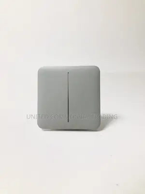 Ajax Solo Button (2-Gang Grey)