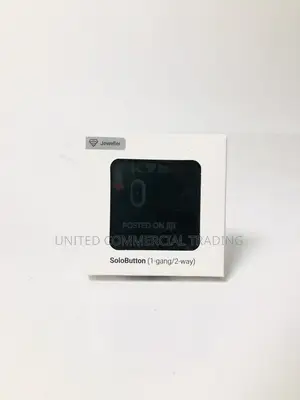 Ajax Solo Button (1-Gang/2-Way Graphite)
