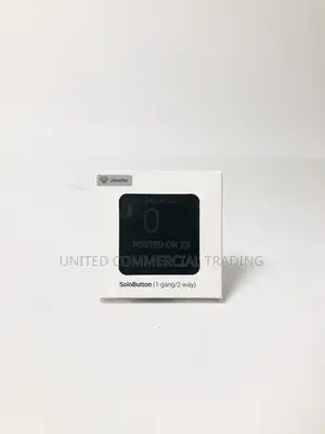 Ajax Solo Button (1-Gang/2-Way Graphite)