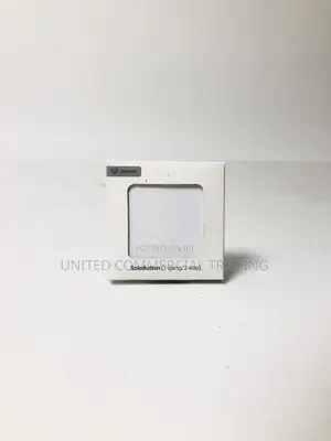 Ajax Solo Button (1-Gang/2way White)