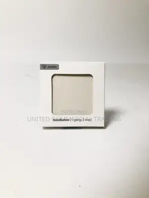 Ajax Solo Button (1-Gang/2-Way Ivory)