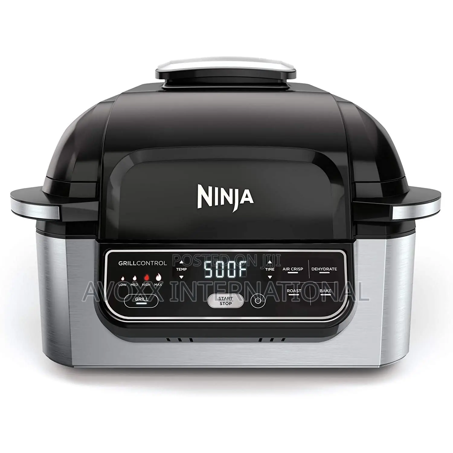 Ninja Ag301 Foodi 5-in-1 Indoor Electric Grill With Air Fry