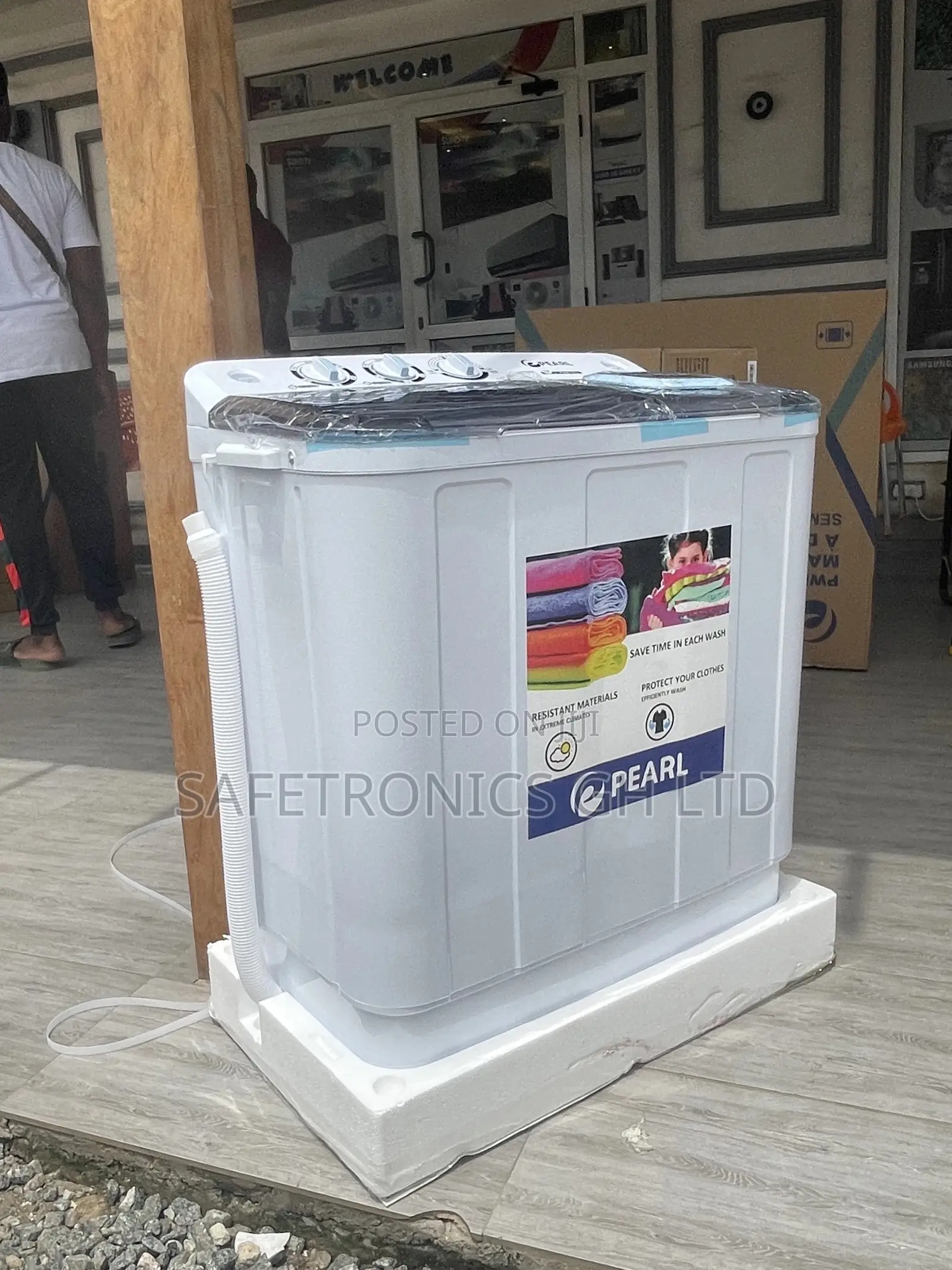 Sealed Pearl 7kg Topload Semiautomatic Washingmachine