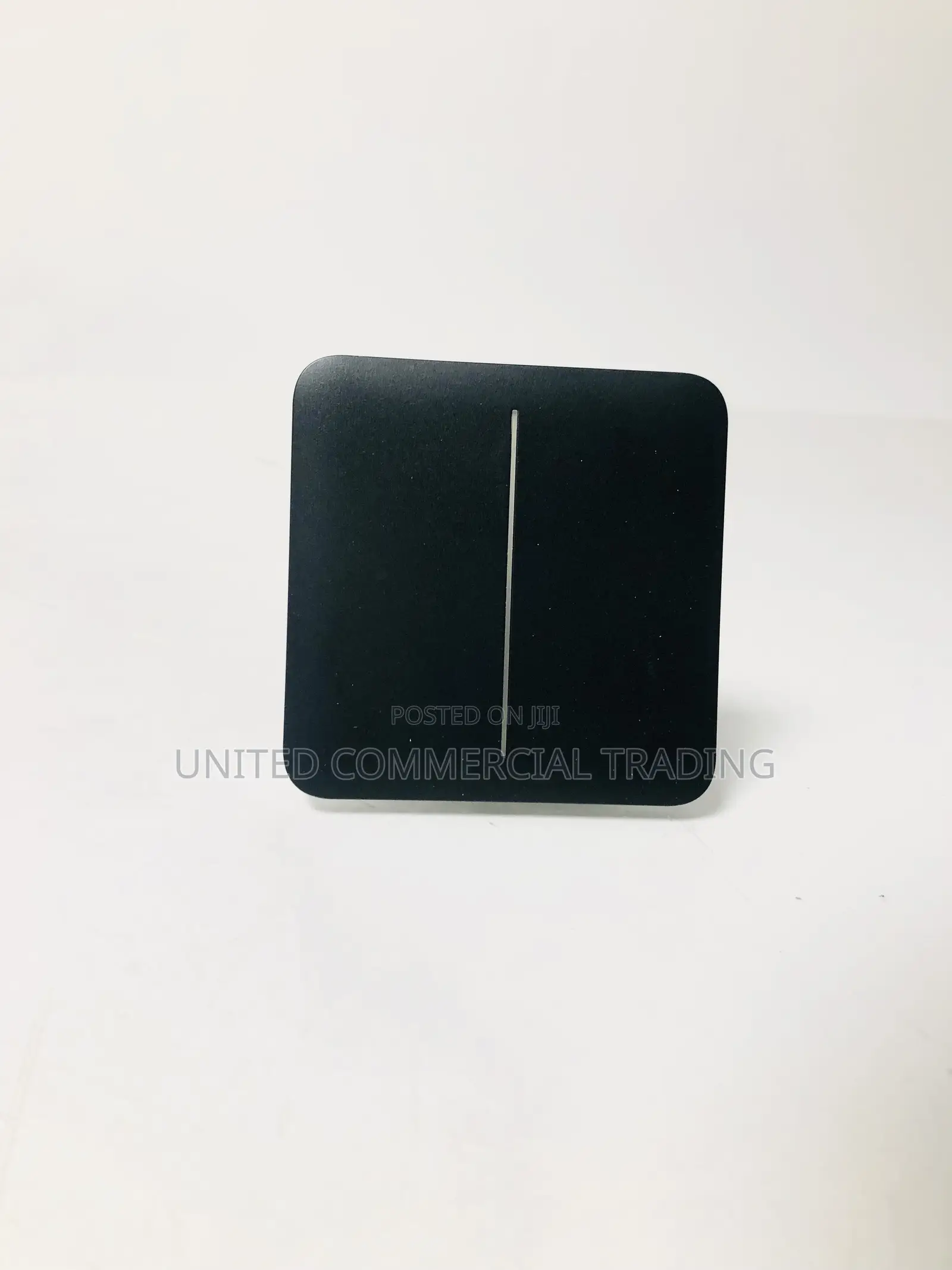 Ajax Solo Button (2gang Black)