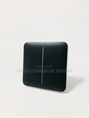 Ajax Solo Button (2gang Black)