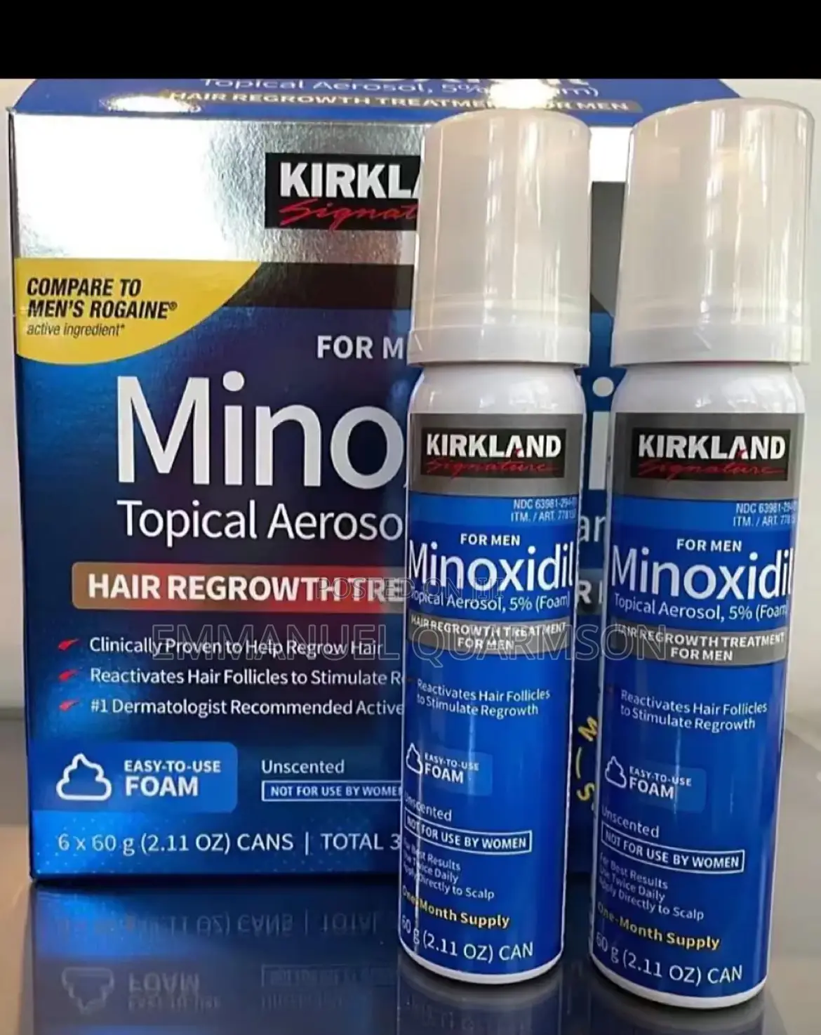 Kirkland Minoxidil Foam