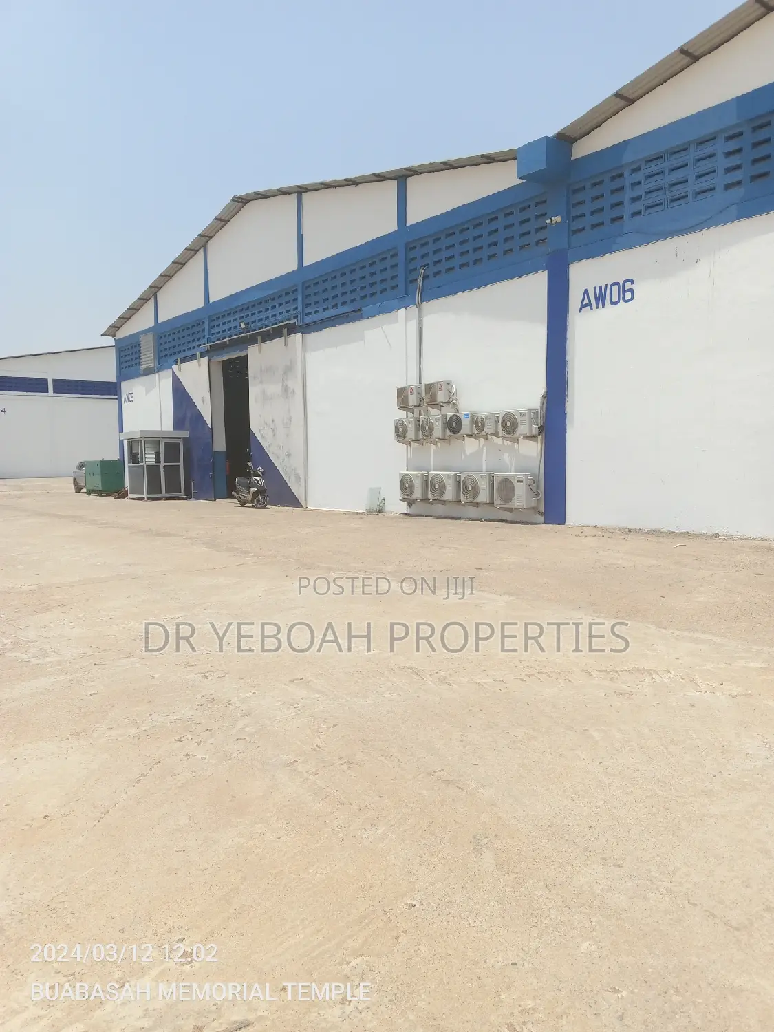 Spintex Road:- 1000 SQM Warehouse for Rent