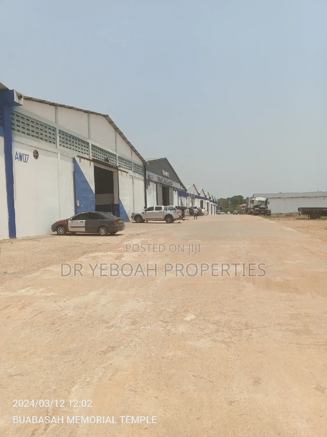 Spintex Road:- 1000 SQM Warehouse for Rent