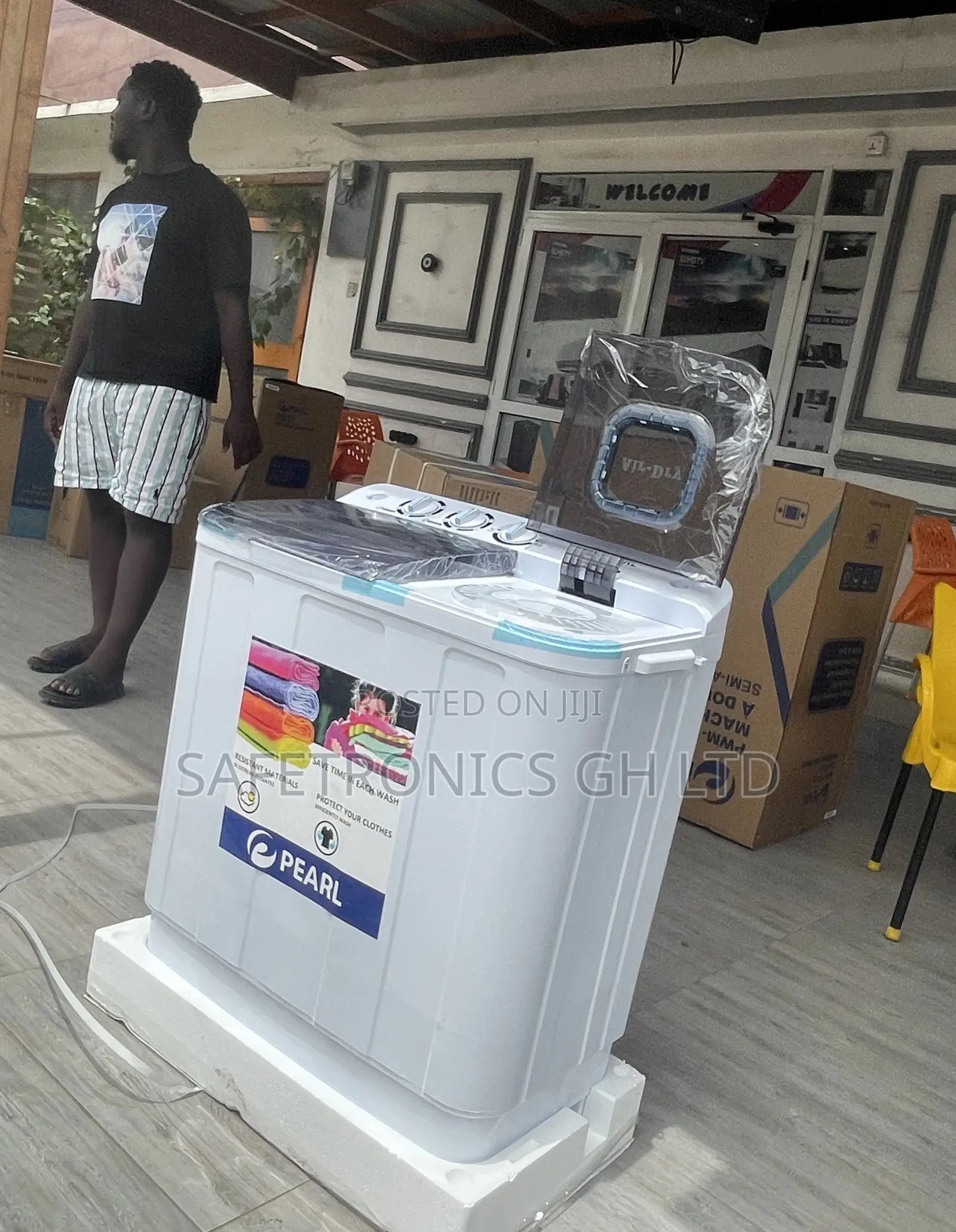 Original Pearl 7kg Topload Semiautomatic Washingmachine