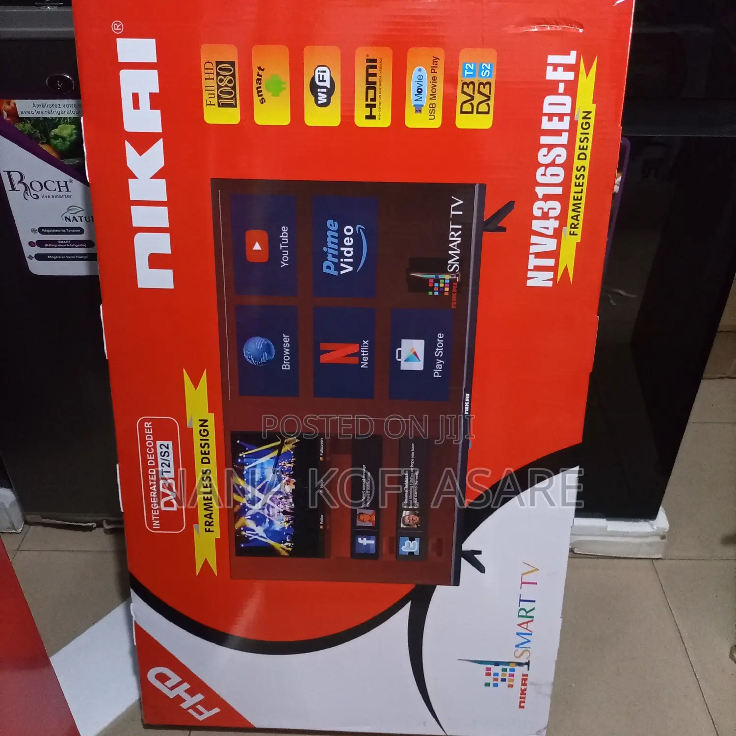Nikai 43inch Tv Smart