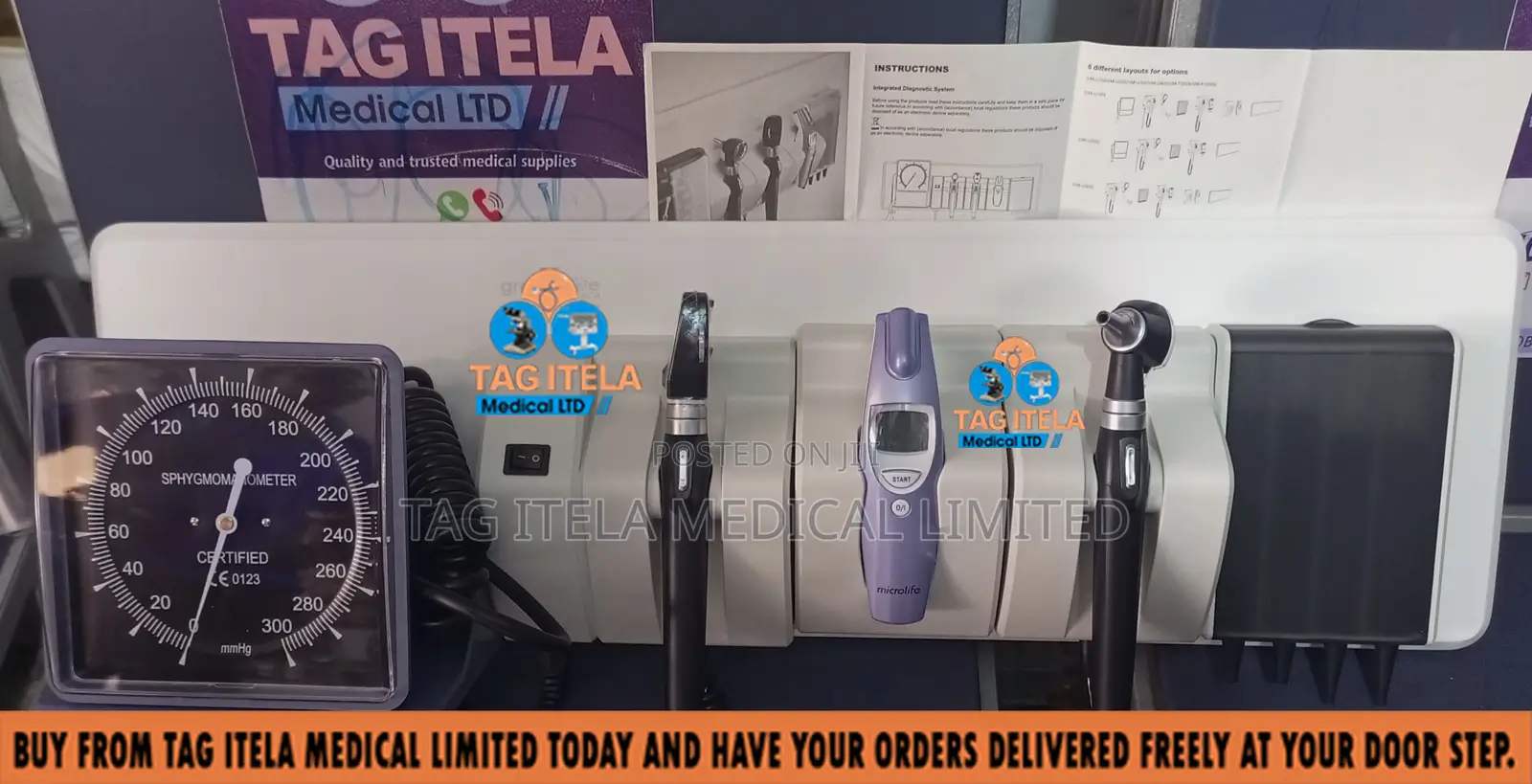 Diagnostic Set (Wall Mounted)