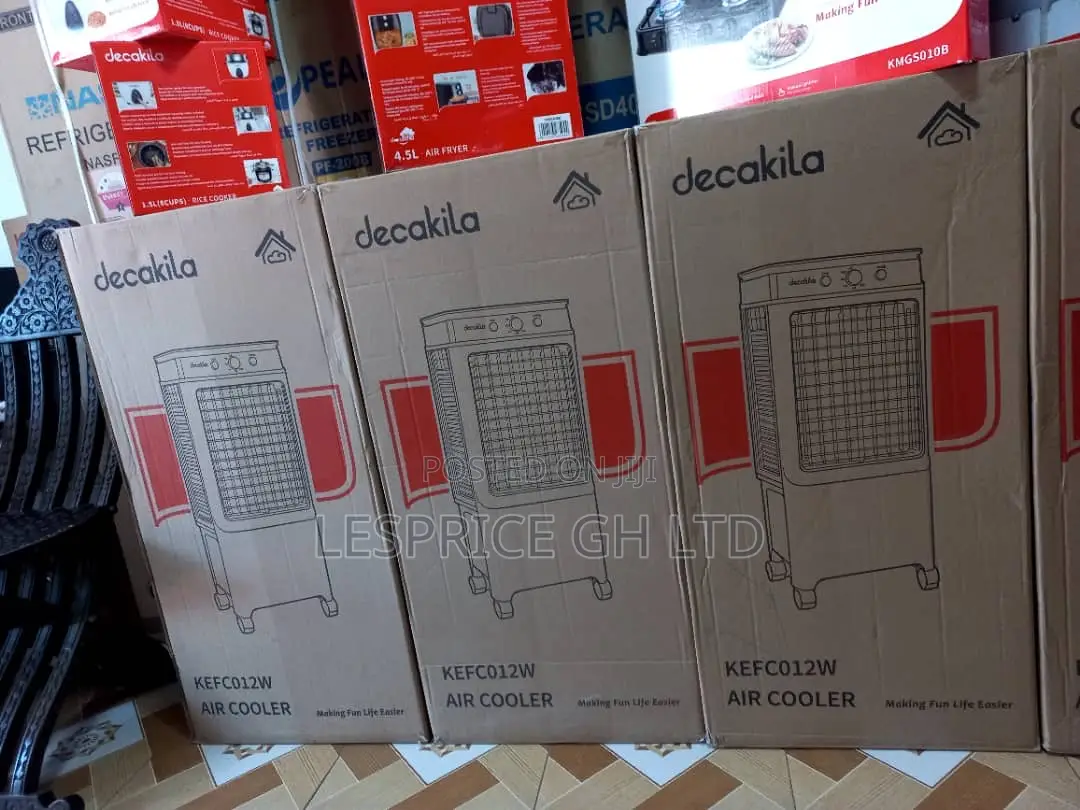 New in Box Decakila 130w Air Cooler